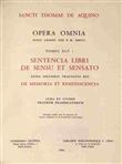 Sententia libri de sensu