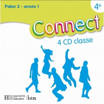 Connect 4e (Palier 2 - Année 1) - Anglais - 3 CD audio classe - 1