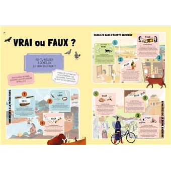 Vrai ou Faux ? Les surprises de l'Histoire !