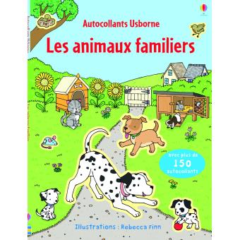 Les animaux familiers - Autocollants Usborne