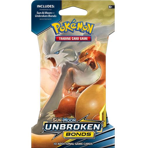 Sun & Moon 10 - Unbroken Bonds Sleeved Booster - BLISTER 1BS
