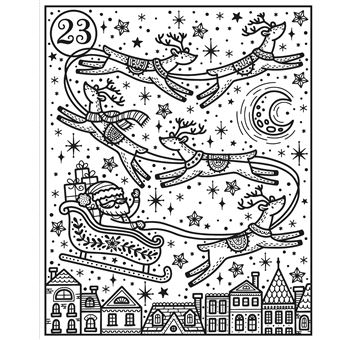 En attendant Noël - La peinture magique