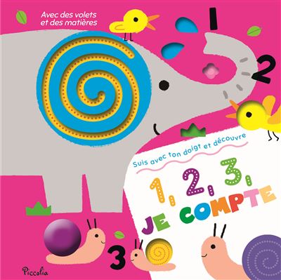 1,2,3, Je compte -  Collectif - cartonné