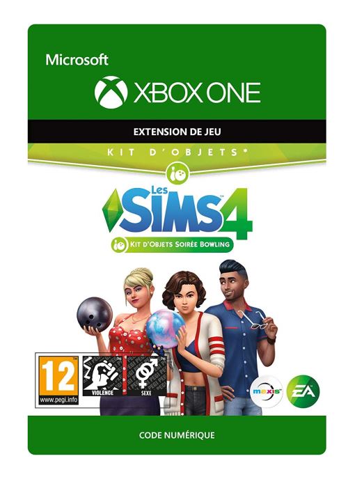 Code de telechargement The Sims 4: Bowling Night Stuff Xbox One Microsoft