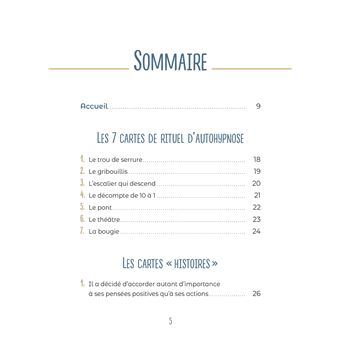 Mes cartes d'autohypnose