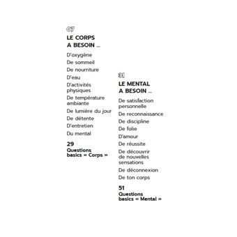 Basics - Corps et mental