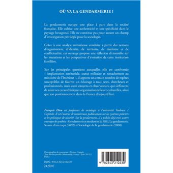 Où va la gendarmerie ?