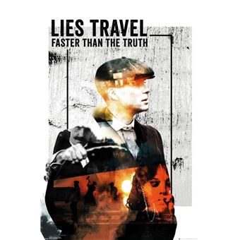 Poster Peaky Blinders Lies Travel