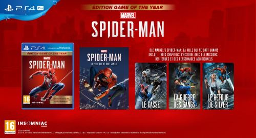 Marvel s Spider-Man - Game Of The Year PS4