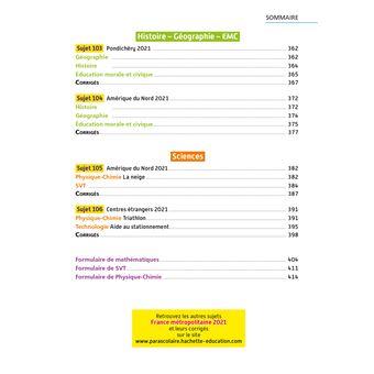 Annales BREVET 2022 Tout-en-un