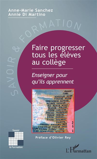 Faire progresser tous les eleves au college enseigner pour
