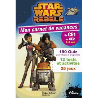 Star Wars - (7-8 ans) - Star Wars Rebels Mon Carnet Du CE1 au CE2