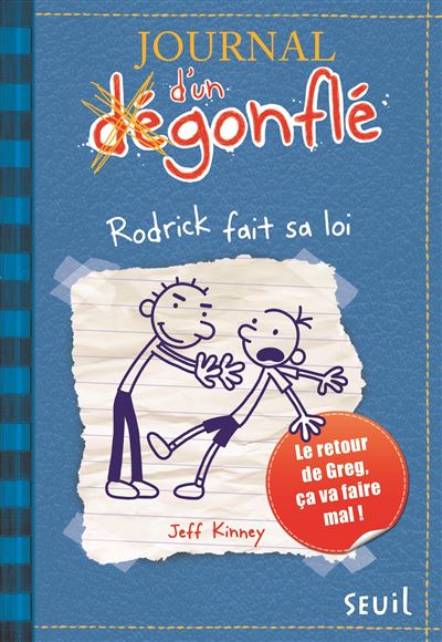 Journal d'un dégonflé - Rodrick fait sa loi - Jeff Kinney - broché