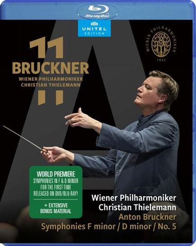 Symphonies en Fa mineur, Ré mineur et Numéro 5 Blu-ray
