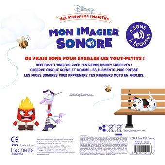 DISNEY BABY - Mon Imagier Sonore - J'apprends l'anglais