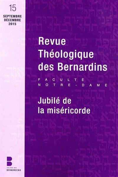 Revue théologique des Bernardins