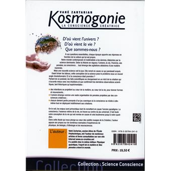 Kosmogonie - La conscience créatrice