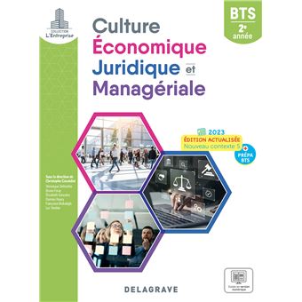 L'entreprise - Culture économique, juridique et managériale (CEJM) 2e année BTS (2023) - Pochette élève
