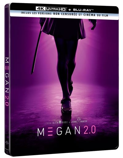 M3GAN 2.0 Édition Limitée SteelBook® Blu-ray 4K Ultra HD