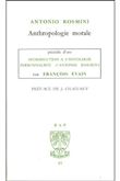 BAP n°13 - Introduction à l'ontologie personnaliste d'Antonio Rosmini