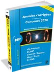 Annales corrigées Concours 2020 - MP Mathématiuqes - Informatique