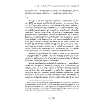 Je n'ai pas choisi d'être homosexuel, je suis juste chanceux - Partie 1 : ANALYSE