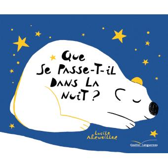 Que se passe-t-il dans la nuit ? - cartonné - Lucile Ahrweiller, Livre ...