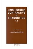 Linguistique contrastive et traduction