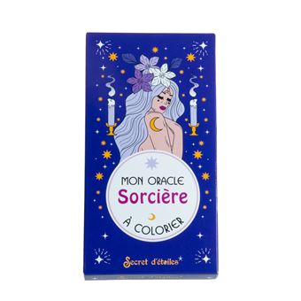 Mon oracle Sorcière à colorier