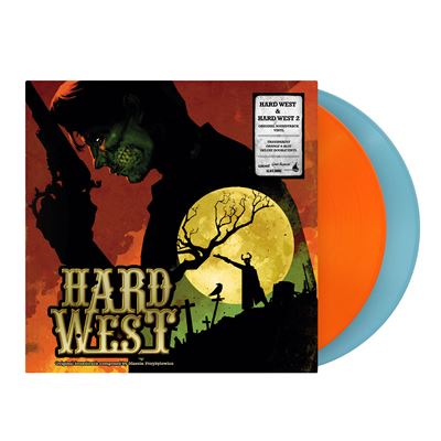 Hard West & Hard West 2 Vinyle Orange et Bleu Transparent