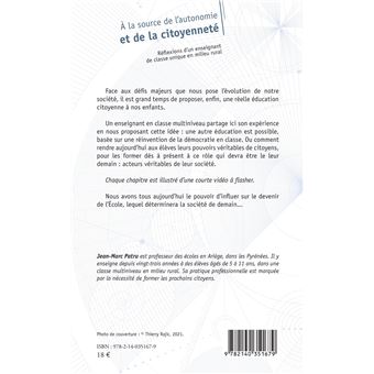 A la source de l'autonomie et de la citoyenneté