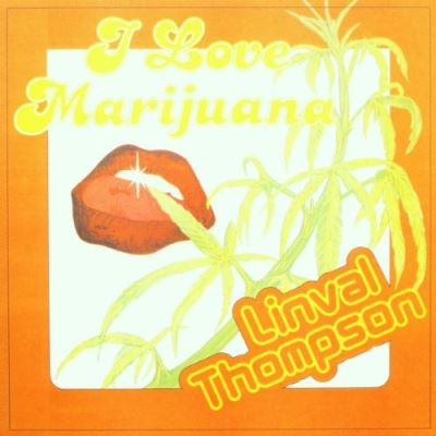 I love marijuana/vinyle couleur