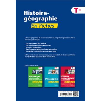 Histoire-géographie en fiches