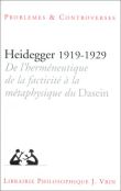 Heidegger 1919-1929