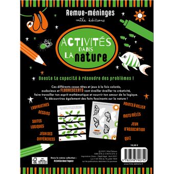 Activités dans la nature
