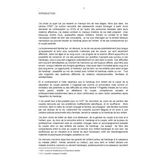 Le couple parental de l'enfant porteur de handicap. Une problématique spécifique?