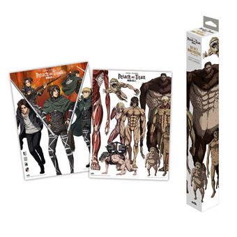 Set miniposters L'Attaque des titans