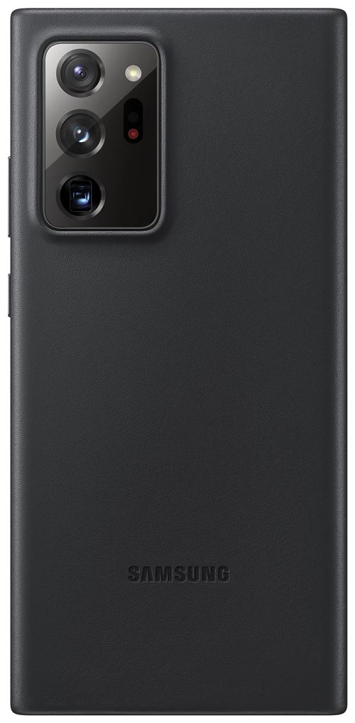 Coque en Cuir pour Samsung EF-VN985LB Galaxy Note20 Ultra Samsung Noir