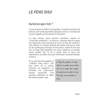 Feng Shui Authentique
