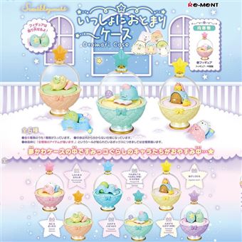 Figurine Re-Ment 9667 Sumikko Gurashi Otomari Case modèle aléatoire