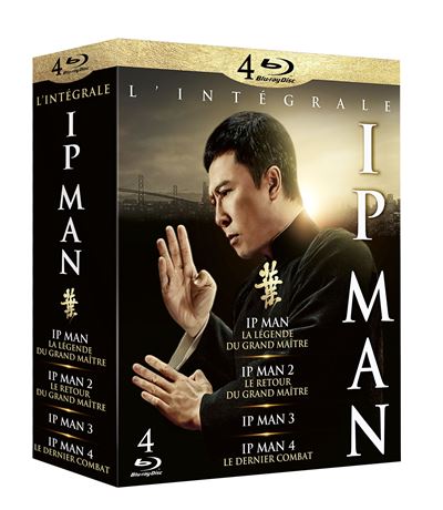 Coffret Ip Man 1 à 4 Blu-ray