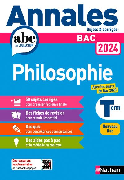 Annales Bac Philo 2024 - Dernier Livre De Gérard-Dorozoi - Précommande ...