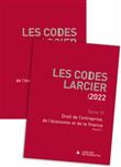 Codes Larcier 2022 - Tome 3 Droit de l entreprise, de l économie et de la finance