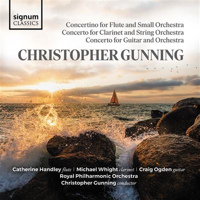 Gunning : Concertos pour flûte, clarinette et guitare