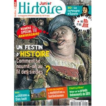 Histoire Junior n°111 : Festins d'histoire - octobre 2021