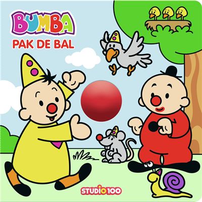 Bumba : kartonboek met rollende bal - Pak de bal !