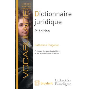 Dictionnaire Juridique Définitions, Explications Et Correspondances ...