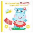 Hippopotame Mes gommettes géantes en mousse