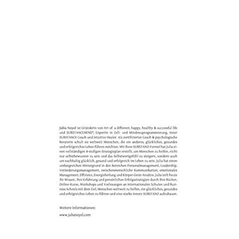 Die Substanz-Formel: wie sie die Kunst eines glücklichen, gesunden und erfolgreichen Lebens meistern