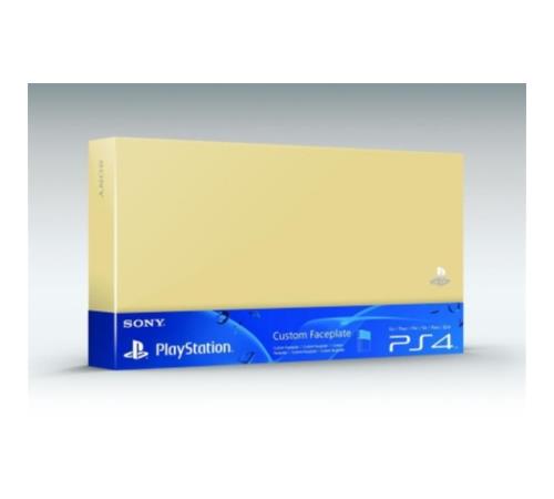 Accessoire Sony Custom Faceplate Or pour Console PS4